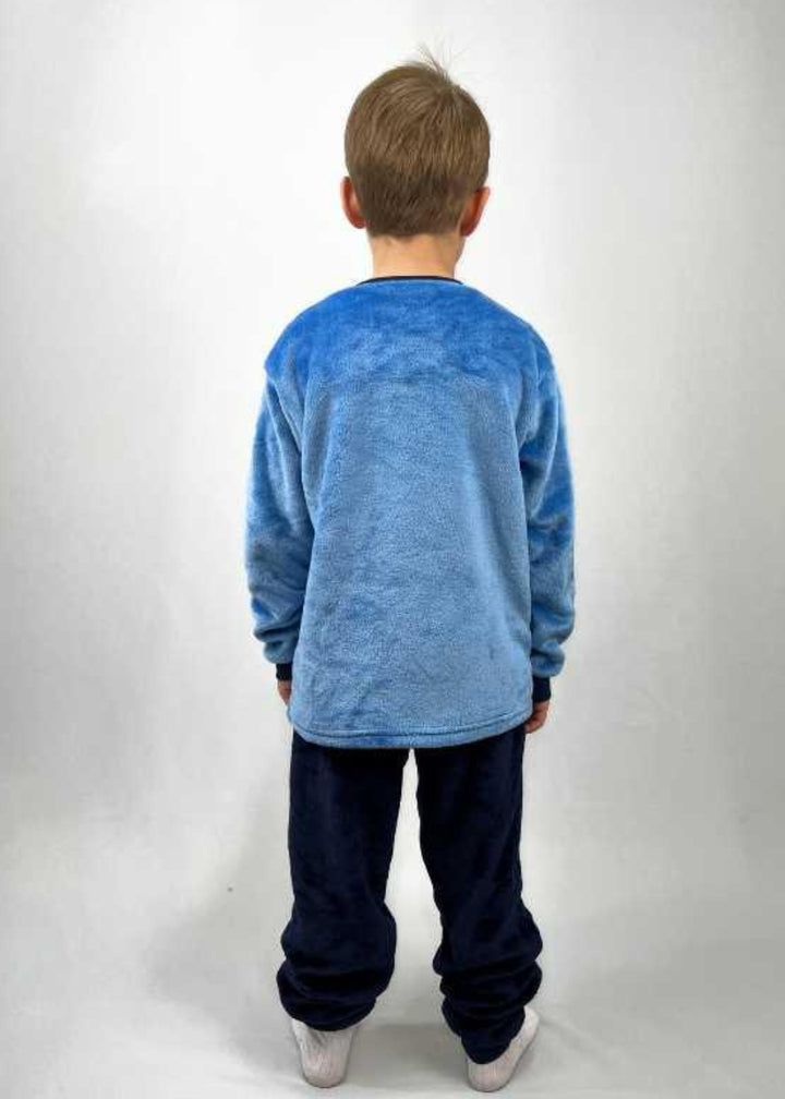 Pijama Infantil Masculino Menino Inverno Fleece Soft Longo