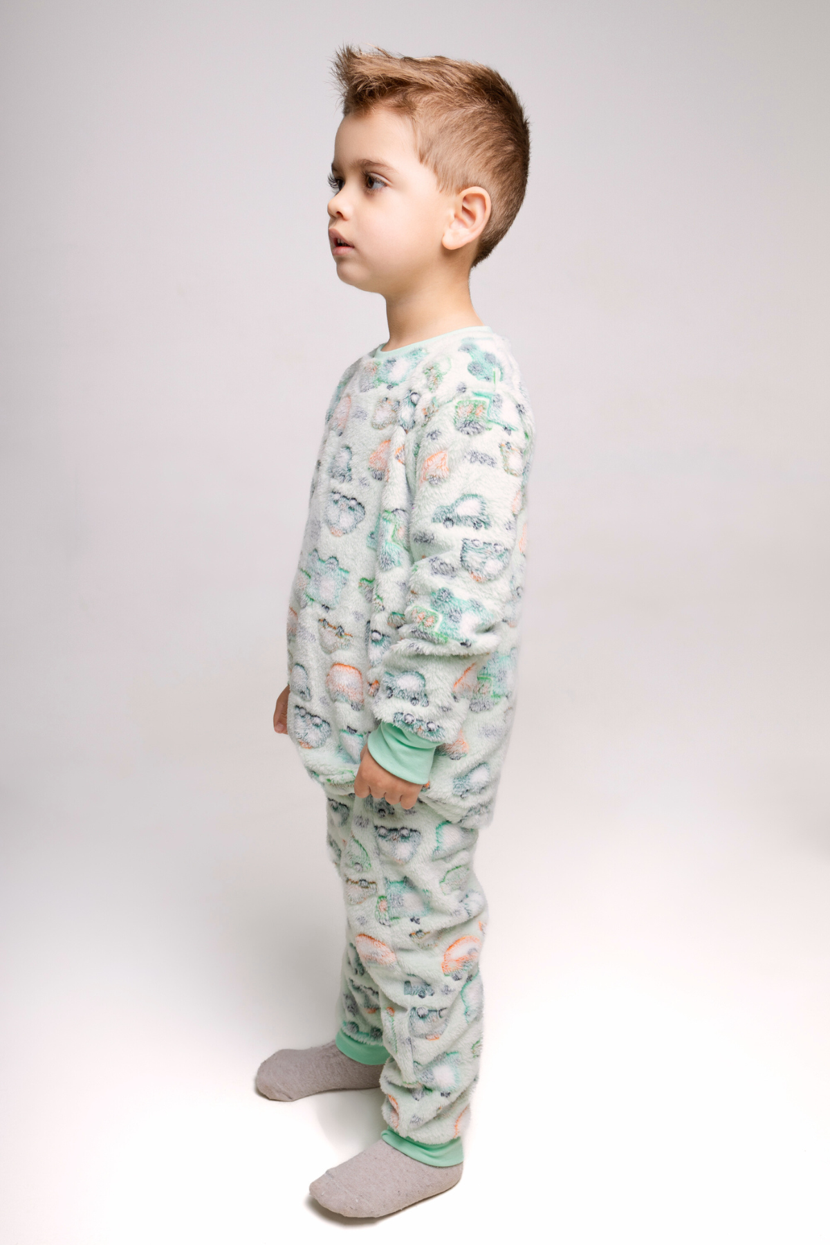 Pijama Inverno Fleece Masculino infantil