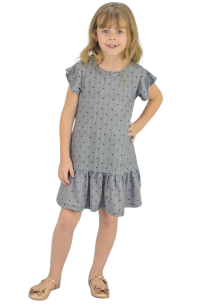 VESTIDO INFANTIL FEMININO MENINAS JUVENIL POLYESTER/ELASTANO