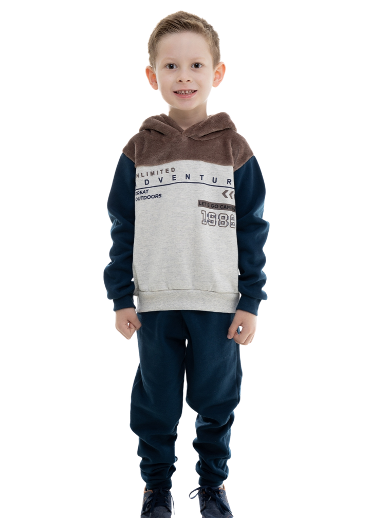 Conjunto Infantil Moletom Menino Inverno