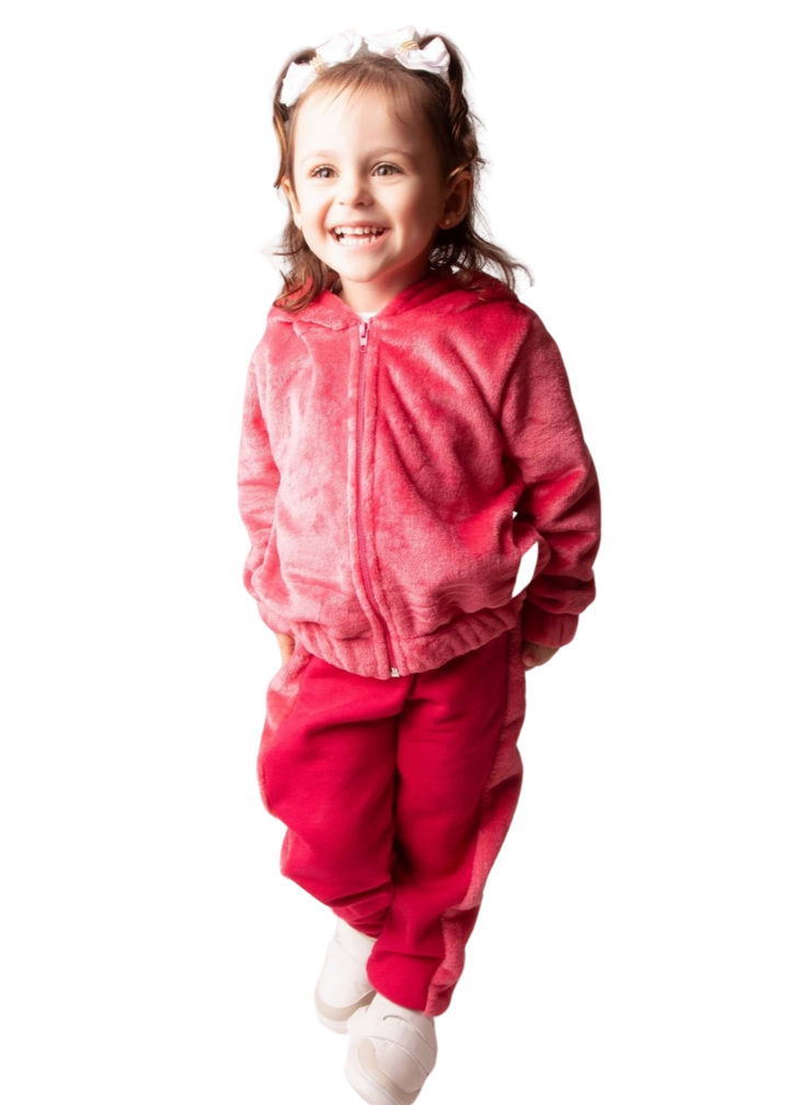 Conjunto Moletom Infantil Menina Inverno