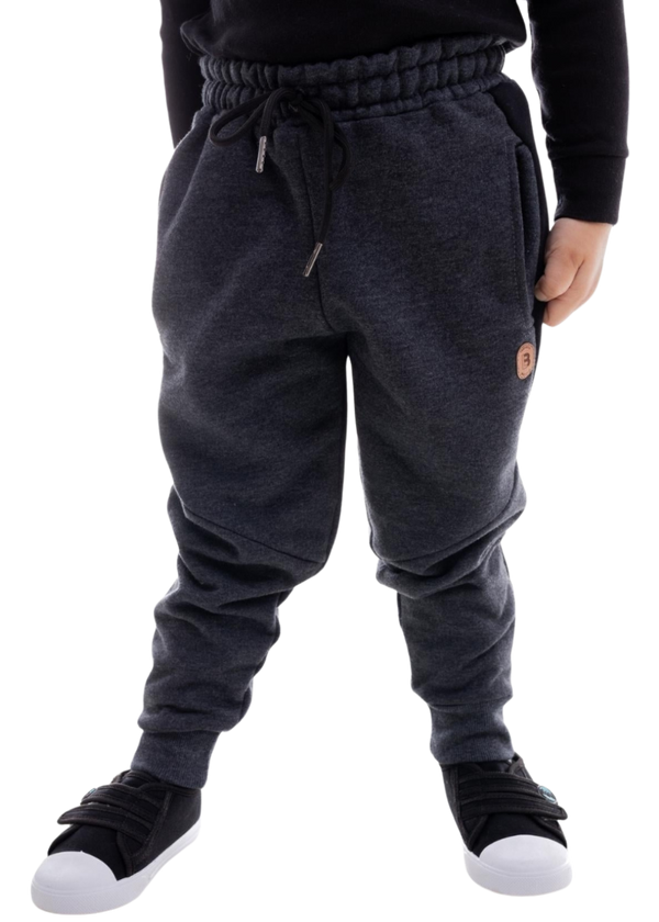 Calça Moletom Infantil Masculina Meninos Juvenil De Frio Inverno