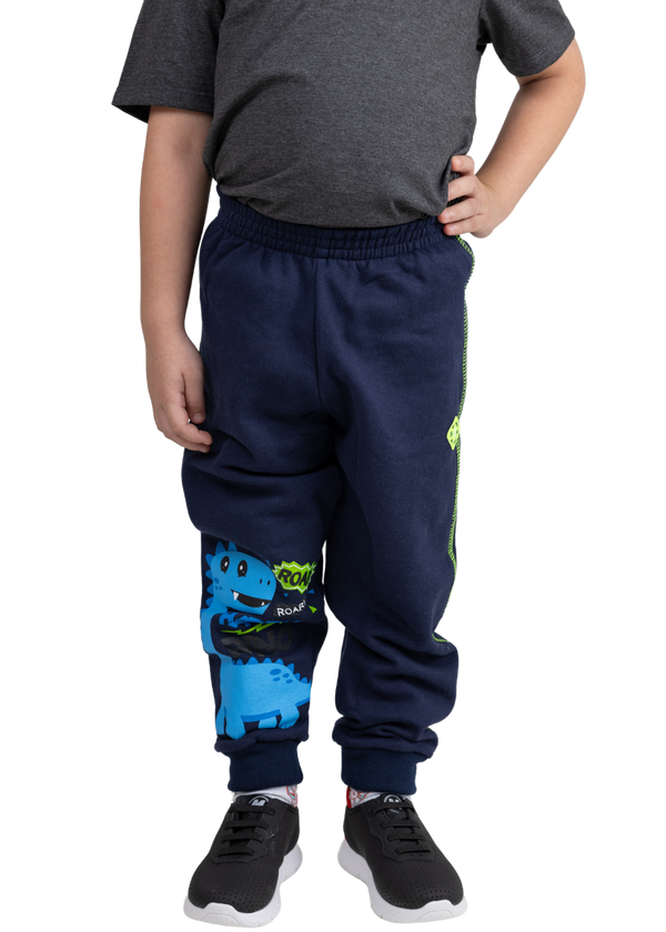 Calça Moletom Infantil Masculina Meninos Juvenil De Frio Inverno